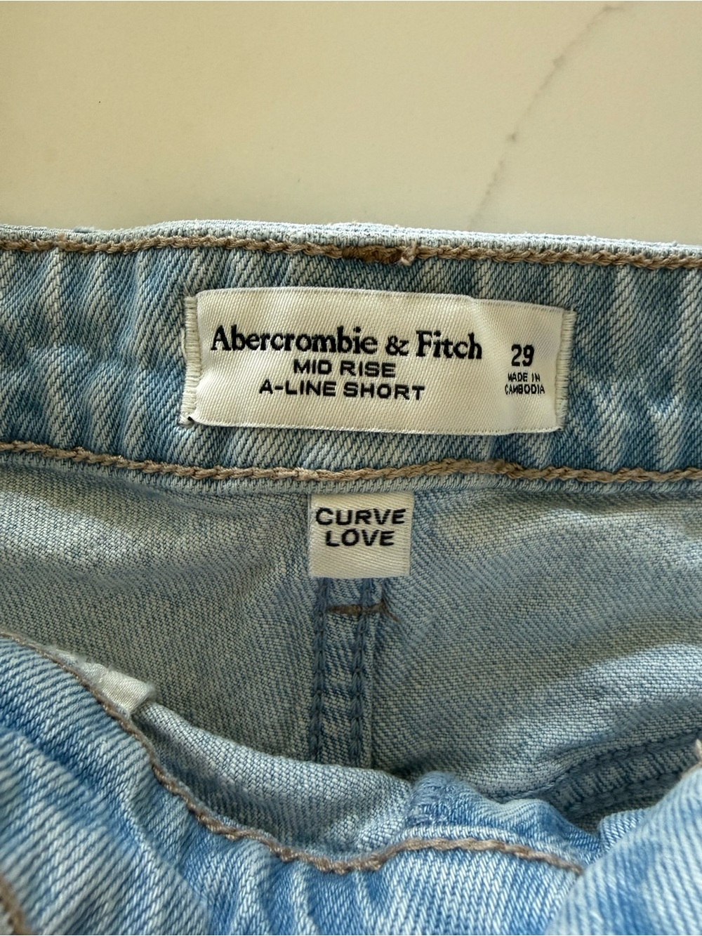 Curve Love Mid Rise A-Line Short - Picture 4 of 6